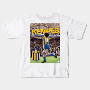 Mario Kempes Rosario Central Kids T-Shirt